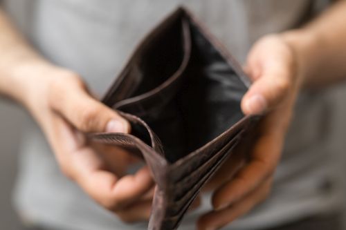 wallet broke